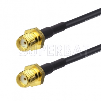 SMA Female to SMA Female Cable Using RG174 Coax