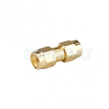 Superbat RP-SMA male to male plug both female pin connector RF Adapter straight