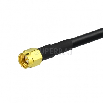SMA Straight Plug to SMA Straight Plug KSR195 100cm