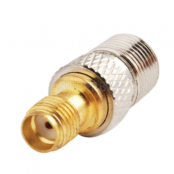 F Jack Female to SMA Jack Female Adapter Straight