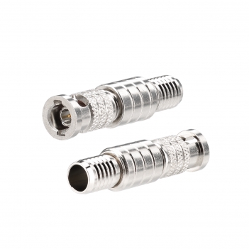 Superbat 2 PCS HD-BNC High-Density BNC Male Crimp Connector 75 Ohm Micro BNC SDI Connector for Belden Riser 1694A 6G-SDI 4K UHD HD Video Camera Coaxial Cable
