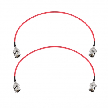 2 PCS Red HD SDI Hard Disk Video Recorder Extension Cable 30cm for Cameras BMCC