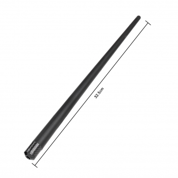 Jeep Wrangler JK 2007-2017 FM Antenna Car Wash Safe Flexible Durable Rubber Metal 12.79 Inch M5 M6 M8 Thread 4 Adapters