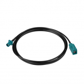 Fakra Z Female to Fakra Z Male Vehicle Antenna Extension Cable 150cm RG174 for Car Stereo GPS Navigation FM AM Radio Sirius XM 4G LTE