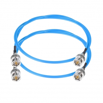 2 PCS Blue HD SDI Hard Disk Video Recorder Extension Cable 30cm for Cameras BMCC