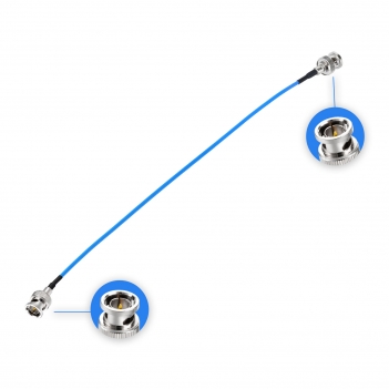 2 PCS Blue HD SDI Hard Disk Video Recorder Extension Cable 30cm for Cameras BMCC