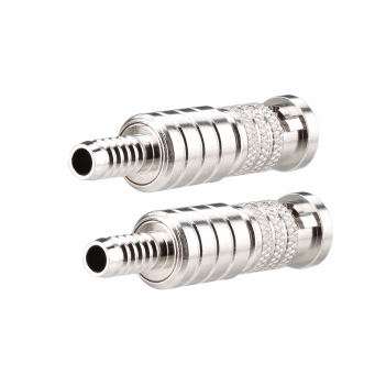 Superbat 2 PCS HD-BNC High-Density BNC Male Crimp Connector 75 Ohm Micro BNC SDI Connector for Mini RG59 Belden Riser 1855A 6G-SDI 4K UHD HD Video Camera Coaxial Cable