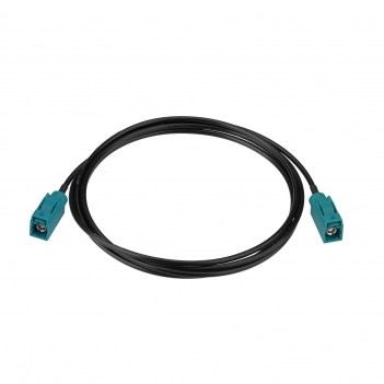 Fakra Z Female to Fakra Z Female Vehicle Antenna Extension Cable 150cm RG174 for Car Stereo GPS Navigation FM AM Radio Sirius XM 4G LTE