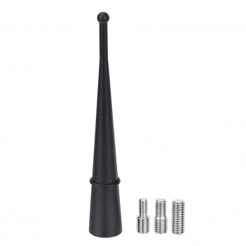 Car FM Antenna High Quality Copper Alloy with 3 Adapters for Better Reception Easy Installation