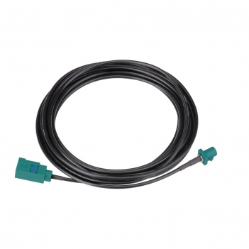 Fakra Z Female to Fakra Z Male Vehicle Antenna Extension Cable 350cm RG174 for Car Stereo GPS Navigation FM AM Radio Sirius XM 4G LTE