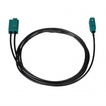Fakra Double z Female to Fakra z Female Extension Cable 150cm RG174 for Car Stereo Radio Gps Navigation