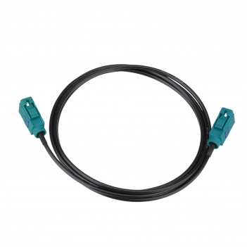 Fakra Z Female to Fakra Z Female Vehicle Antenna Extension Cable 150cm RG174 for Car Stereo GPS Navigation FM AM Radio Sirius XM 4G LTE