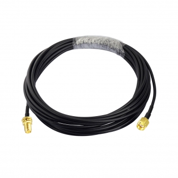 500cm ALSR100 Jumper RP SMA Male To RP SMA Female Bulkhead Cable