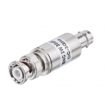 2W BNC Type Attenuator DC 3GHz 1 30dB High Precision RF Coaxial Attenuator