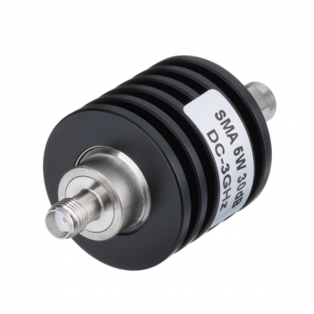 5W 30DB SMA Fixed RF Coaxial Attenuator DC to 3GHz High Precision