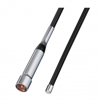 High Gain Mobile Ham Radio Fiberglass Antenna Car Truck Amateur Two Way Radio Dual Band VHF UHF 136-174 MHz 400-470MHz Anti-Rust Antennas with Magnetic Base 16.4ft Cable