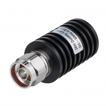 N-Type Male 25W Attenuator DC-3GHz With 50Ω Coaxial For RF Testing