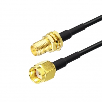 300cm ALSR100 Jumper RP SMA Male To RP SMA Female Bulkhead Cable