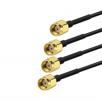 Dual Band WiFi Antenna With 4 Pole Adjustable Angle And Magnetic Base