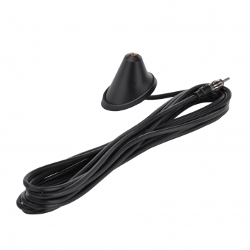 Car AM FM Antenna With Base DIN Plug Connector 5m RG58 Cable Waterproof