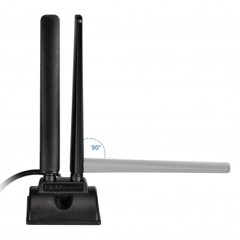 Tri-Band WiFi 6E Antenna With Magnetic Base And 2m Extension Cable