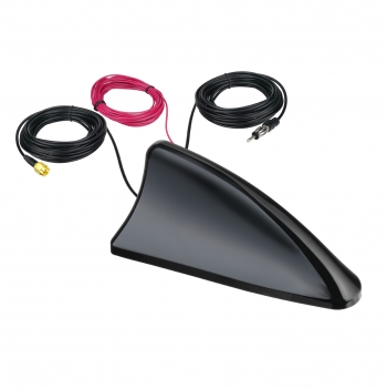 Shark Fin Antenna FM AM GPS BeiDou GNSS for Car Truck RV