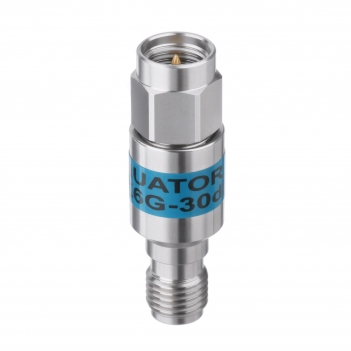 2W 30DB SMA RF Coaxial Attenuator DC to 6GHz High Precision Signal Conditioning