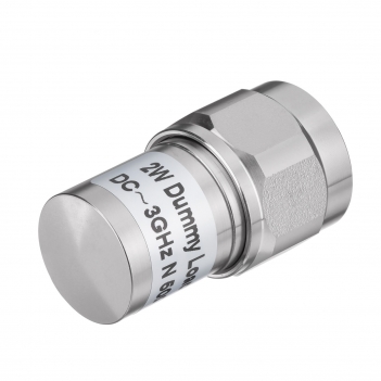 N-Type Male 2W Attenuator DC-3GHz With 50Ω Coaxial Dummy Load For RF Testing