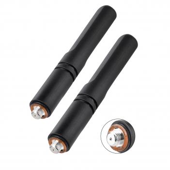 2Pack UHF 403527MHz Stubby Antennas for Motorola Radios MOTO Connector