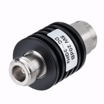 5W N Type Attenuator 3G High Precision RF Coaxial Fixed Attenuator