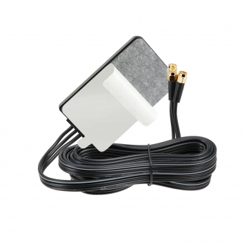 Vehicle Active GPS Navigation Antenna with 3M RG174 Cable SMA male connector 3 in 1 BD + GPS +Dual 4G Antenna Satellite Positioning Antenna Car GPS Navigation Active Antenna for Automotive/IoT