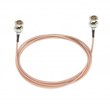 HD 3G SDI Cable 2m 75ohm Thin BNC RG179D Male to Male Double-Shielded Cable for Professional Camcorder SDI Converter CCTV Monitor Security Camera Supports 3G-SDI/HD-SDI/4K/8K