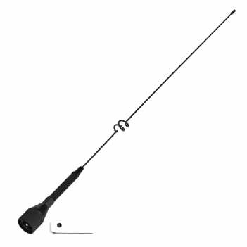 Dual Band VHF/UHF Antenna 136-174MHz & 400-460MHz - 53cm Vehicle Antenna with PL259 Plug for Amateur Radio and Two-Way Communication Devices