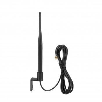 Outdoor 4G LTE Weatherproof Antenna RP-SMA Male 3m RG174 Extension Cable with Mounting Bracket  Compatible with Verizon AT&T T-Mobile Sprint 4G LTE Router Gateway Modem Cellular Trail Camera