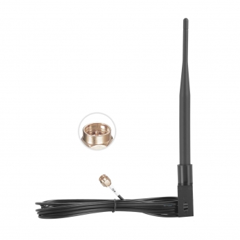 Outdoor 4G LTE Weatherproof Antenna SMA Male 3m RG174 Extension Cable with Mounting Bracket  Compatible with Verizon AT&T T-Mobile Sprint 4G LTE Router Gateway Modem Cellular Trail Camera