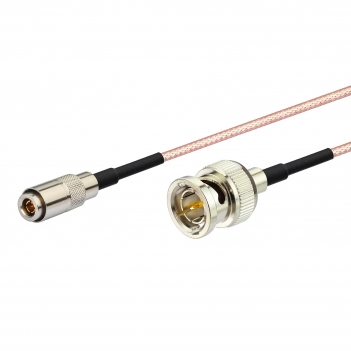 DIN 1.0/2.3 Male to BNC Male 75 Ohm Double Shielded RG179D Video SDI Cable 100cm 3.28FT for 3G HD SDI Video Recorder Camera Assist Monitor Audio Gateway Hub Broadcast Router Frame Synchronizer Sync Converter