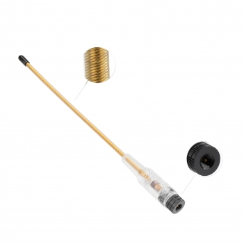 SMA-Male 8.11 inches Soft Whip Transparent casing VHF/UHF (144/430Mhz) Antenna Walkie Talkie Antenna Compatible with YAESU Vertex TYT Wouxun Yaesu Retevis Radio