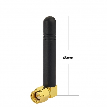 824-960MHz/1710-1990MHz 1.5dbi GSM/UMTS/HSPA/CDMA Antenna with SMA RA connector