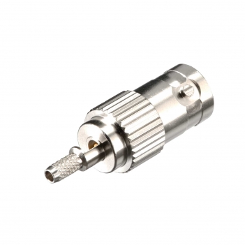 Superbat BNC Female Jack Straight Crimp Connector 75 Ohm for RG79 Cable